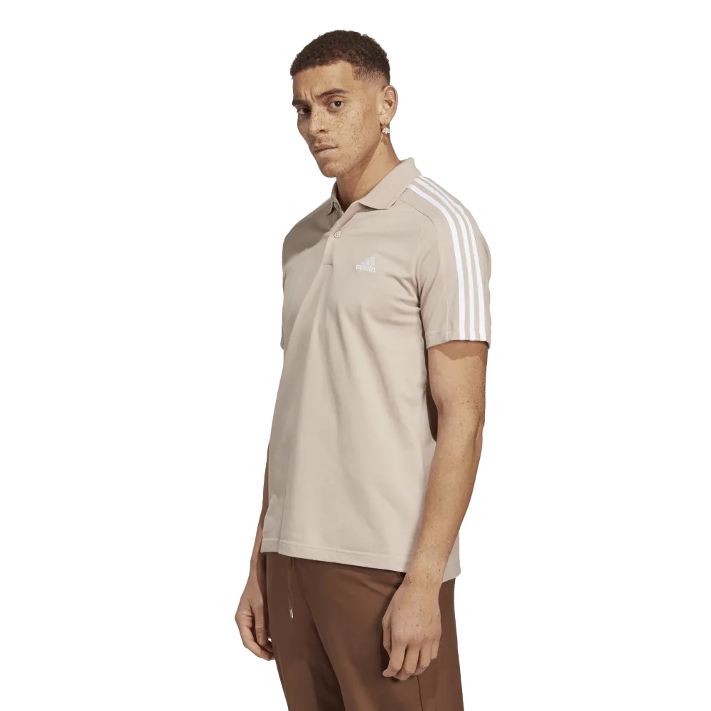 adidad Essentials Pique Embroidered 3-Stripes Men's Polo Shirts