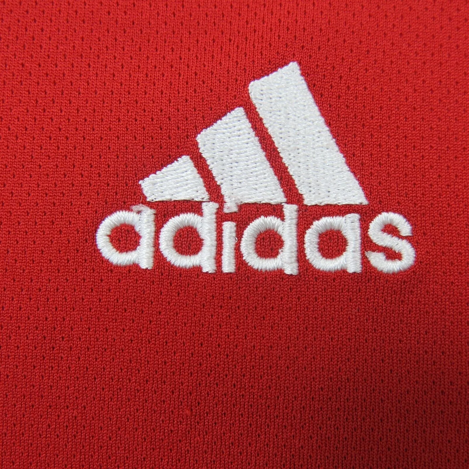 Adidas Climate Mens Polo Shirt Collar Neck Short Sleeves Red Size Small/Petite