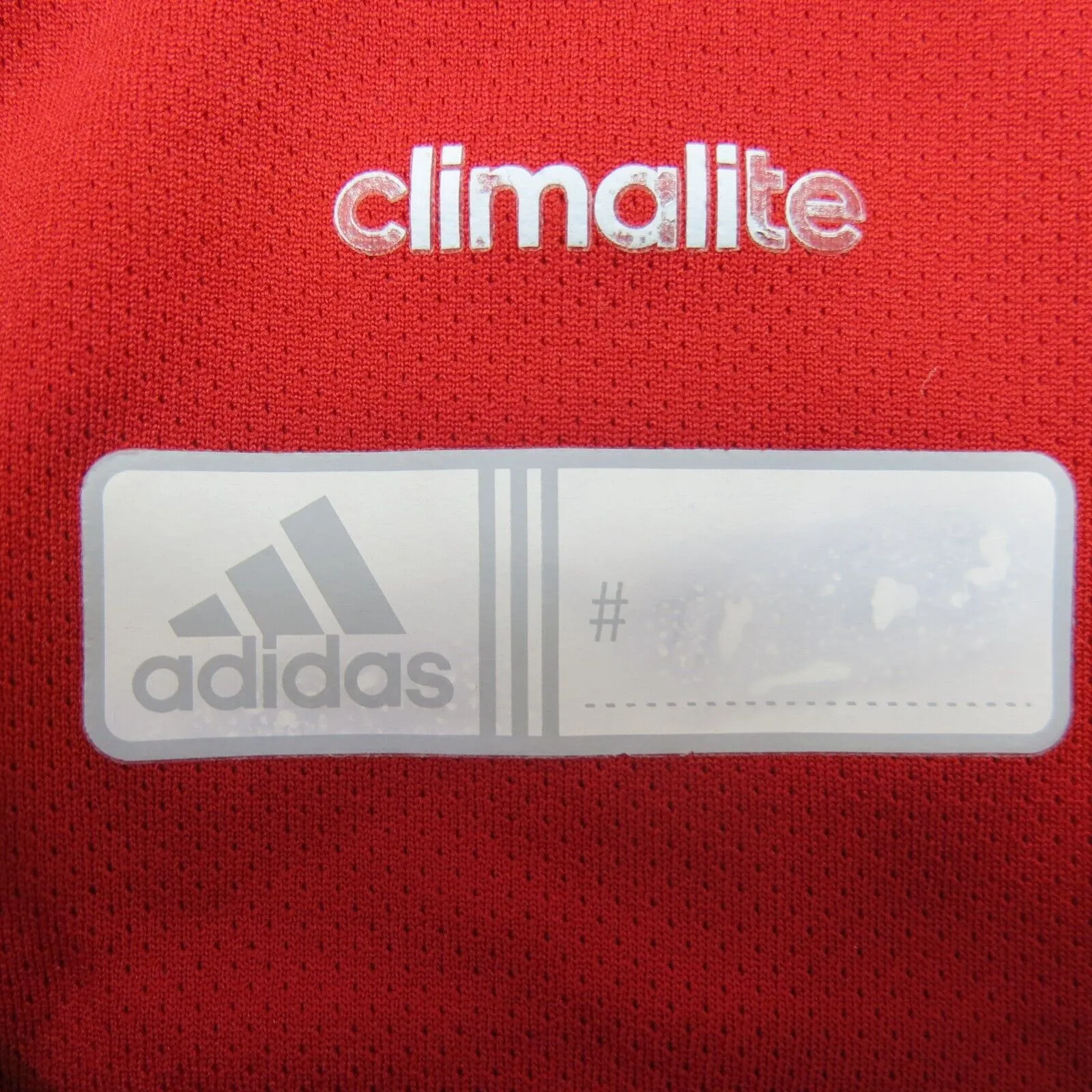 Adidas Climate Mens Polo Shirt Collar Neck Short Sleeves Red Size Small/Petite