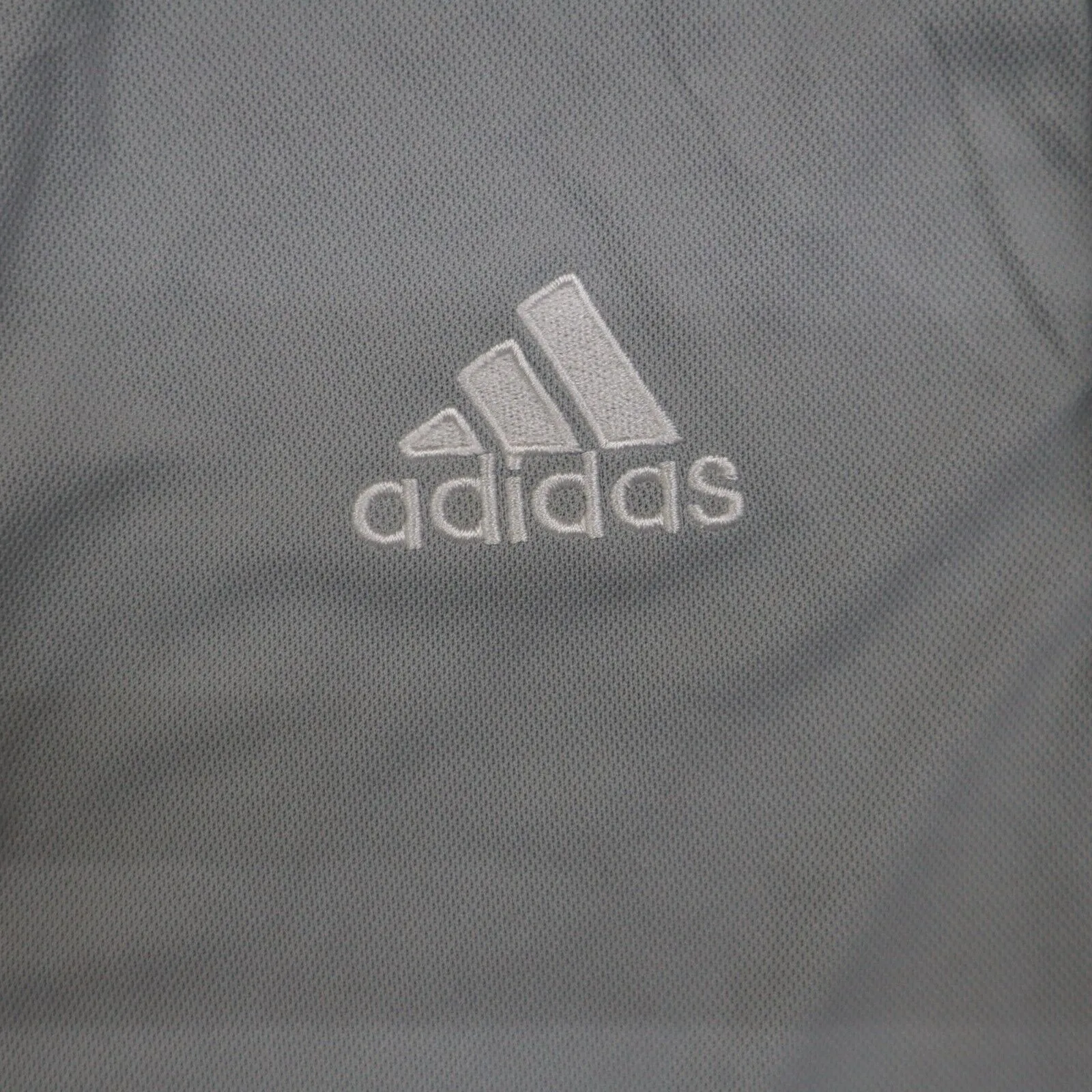 Adidas Golf Polo Shirt Men's Medium M Gray Toro Soccer Academy Logo Shirt