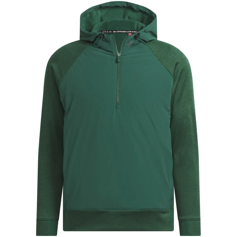 adidas Ultimate365 Tour Frostguard Padded Hoodie - Collegiate Green