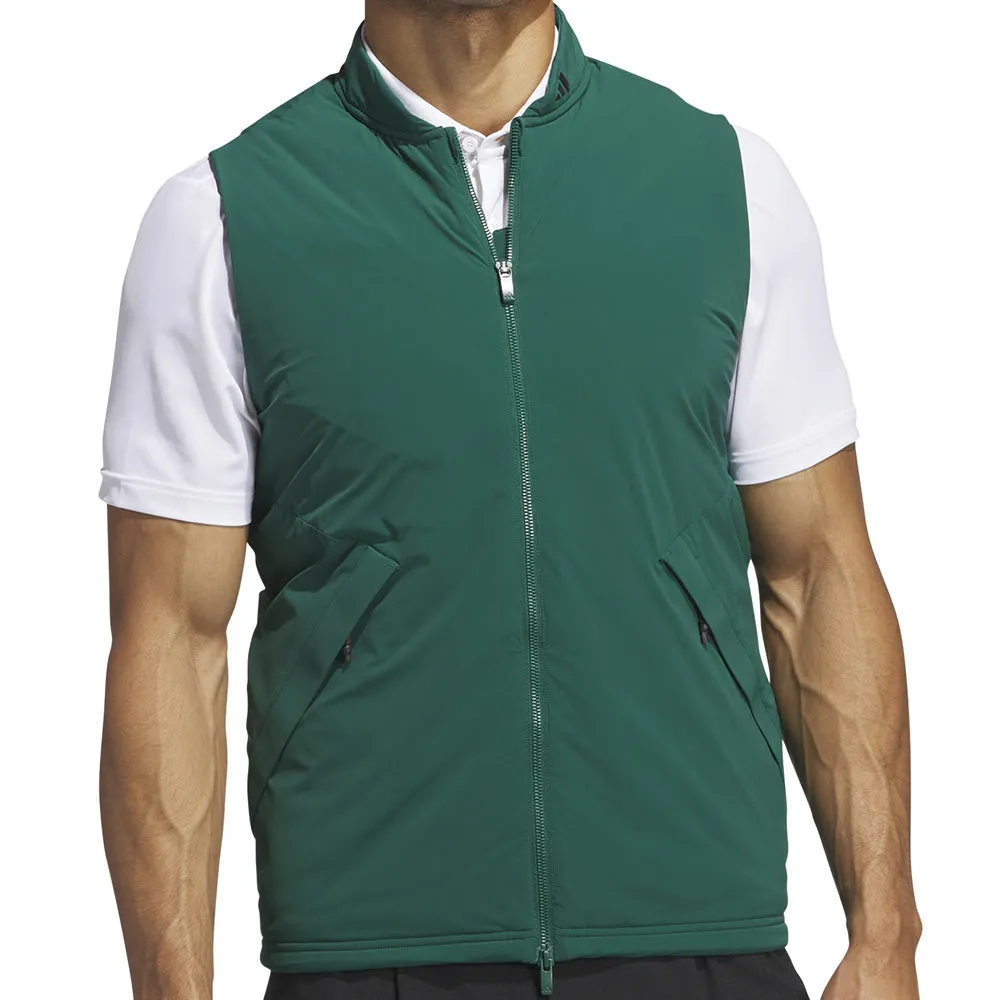 adidas Ultimate365 Tour Frostguard Padded Vest - Collegiate Green