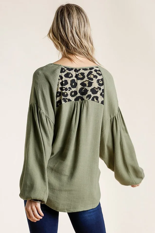 Adventurous Animal Print Top - Available in 3 Colors