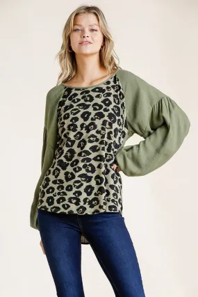 Adventurous Animal Print Top - Available in 3 Colors