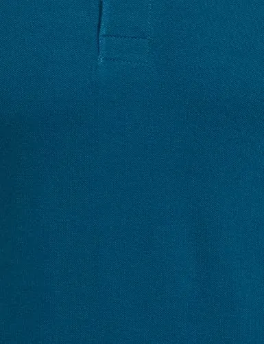 Amazon Brand - Symbol Men's Solid Regular Polo Shirt (AW17MPCP-SINGLE_Fog Teal L)