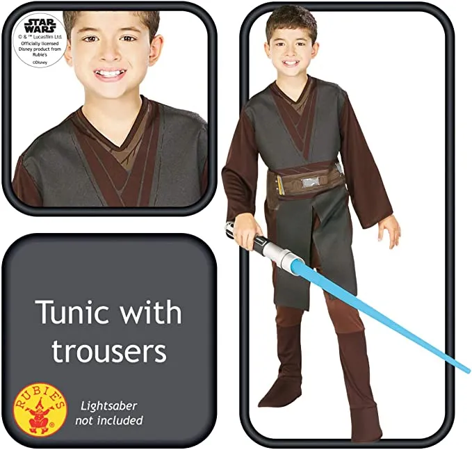 Anakin Skywalker Childs Costume Star Wars Prequels Clone Wars