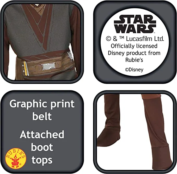 Anakin Skywalker Childs Costume Star Wars Prequels Clone Wars