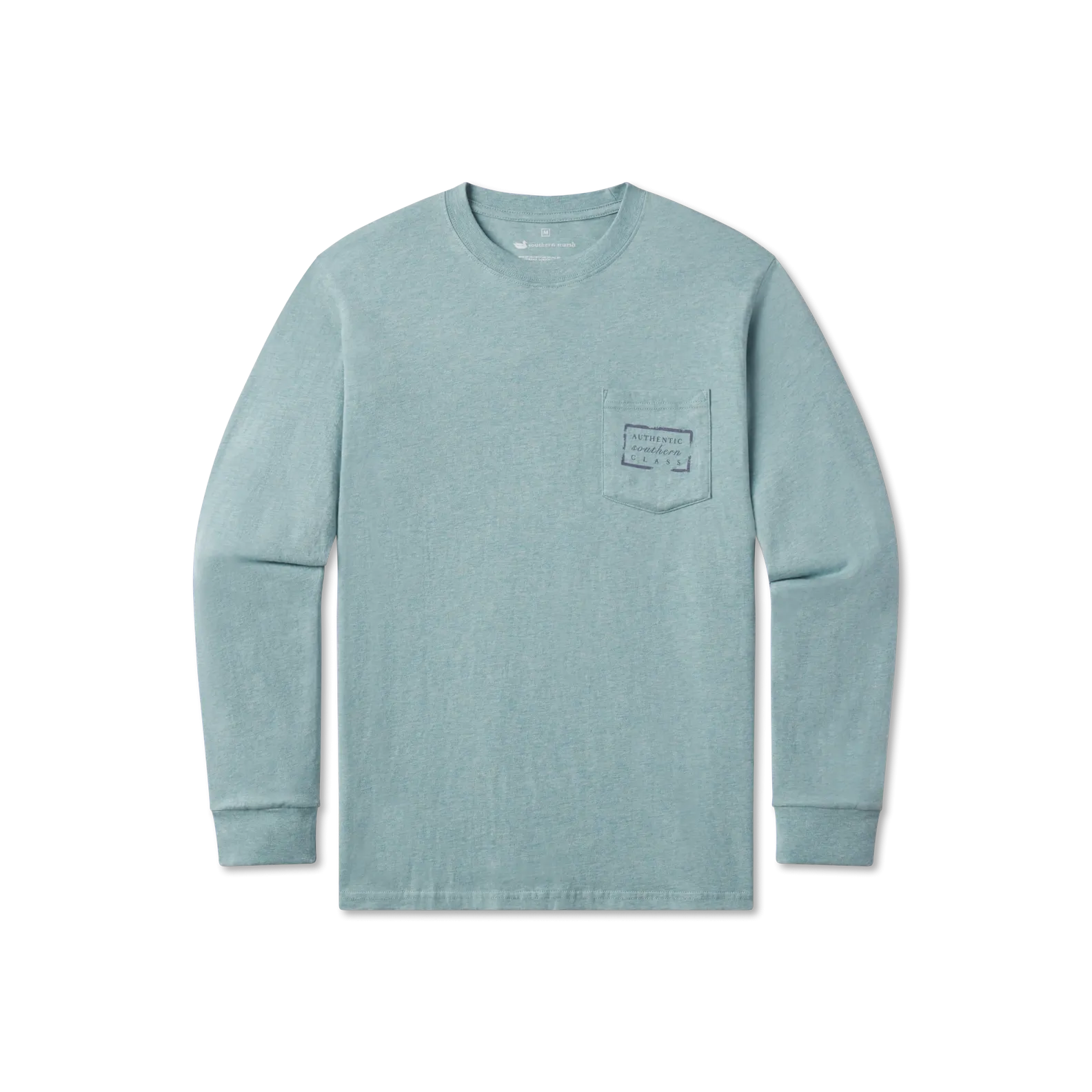 Authentic Heathered Tee - Long Sleeve