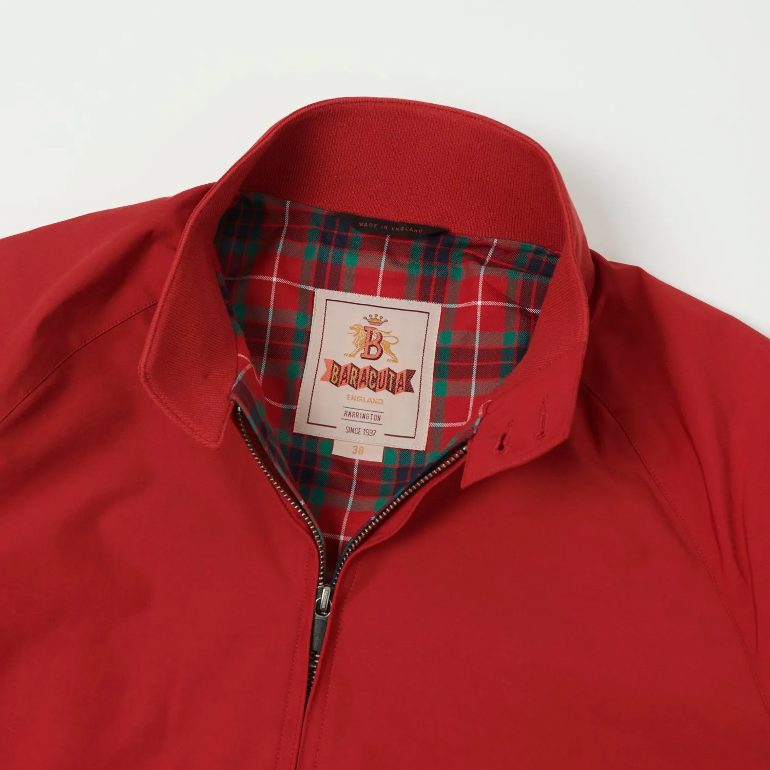 Baracuta G9 'Baracuta Cloth' Harrington Jacket - Chilli Pepper