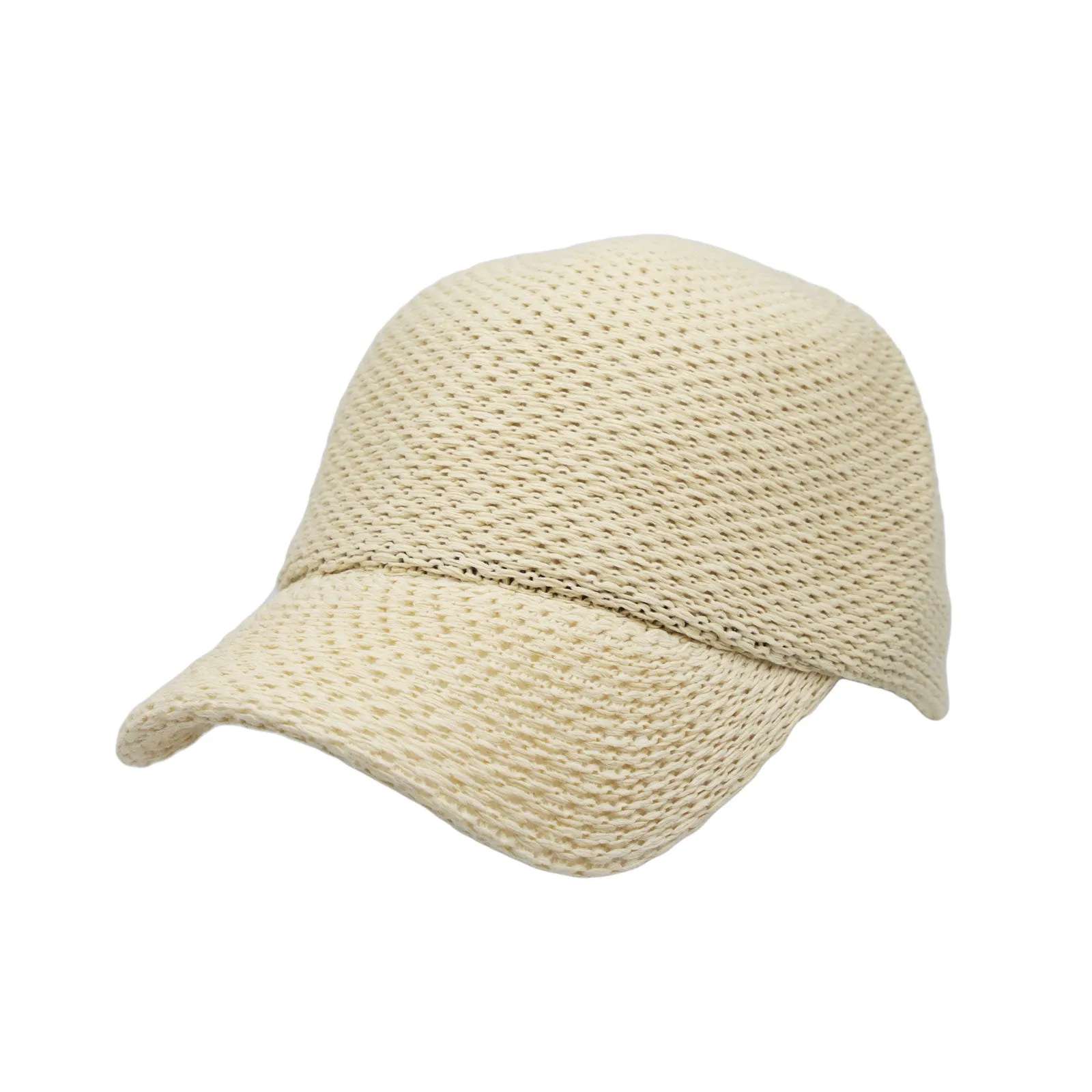 Baseball Cap Summer Cool Paperstraw Cotton Mesh Ballcap For Men Women KR1960