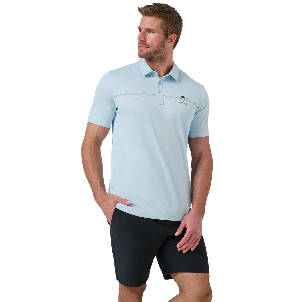 BAUER TRAVIS MATHEW PLAYOFF BEARD POLO