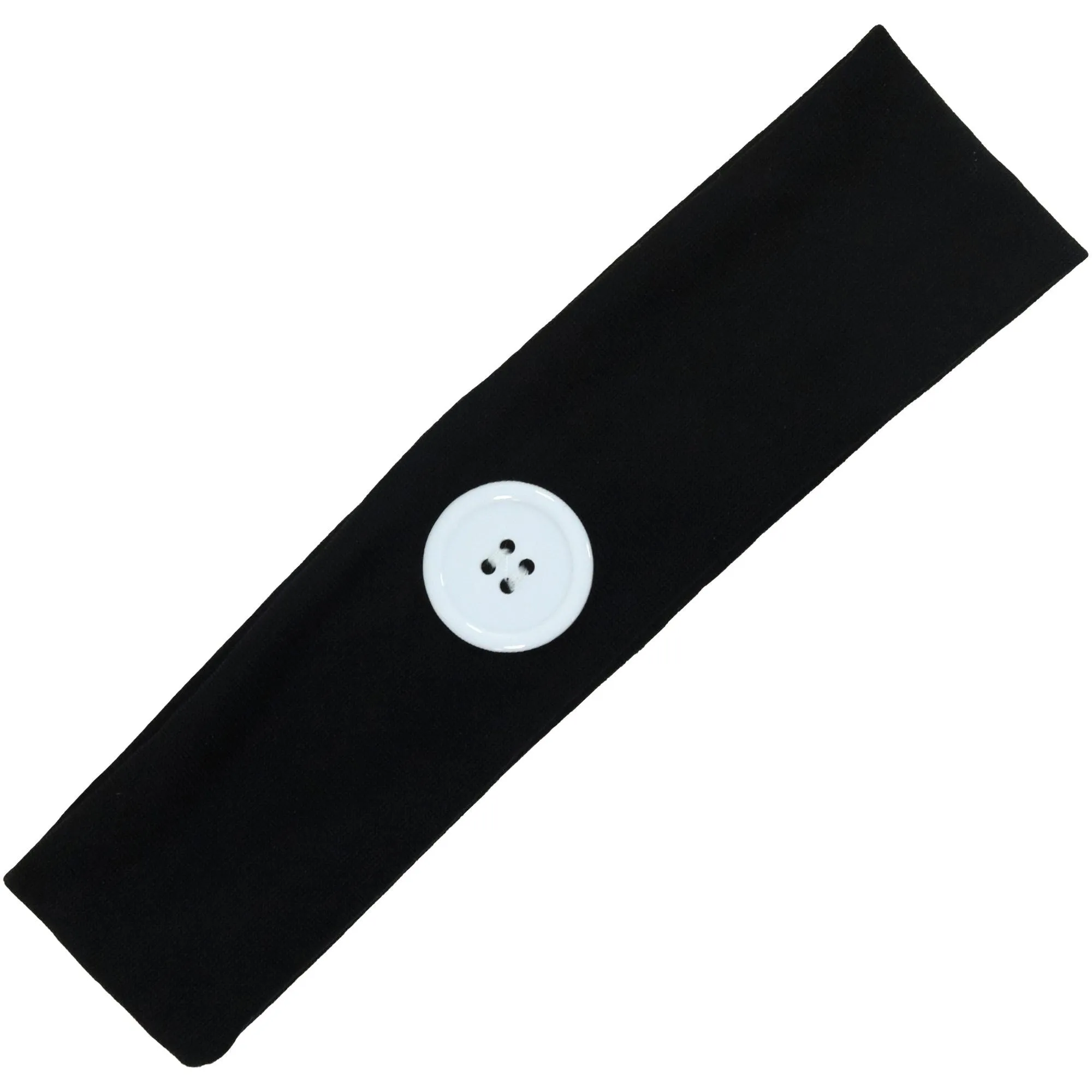 Black Buttons - 200 Pack