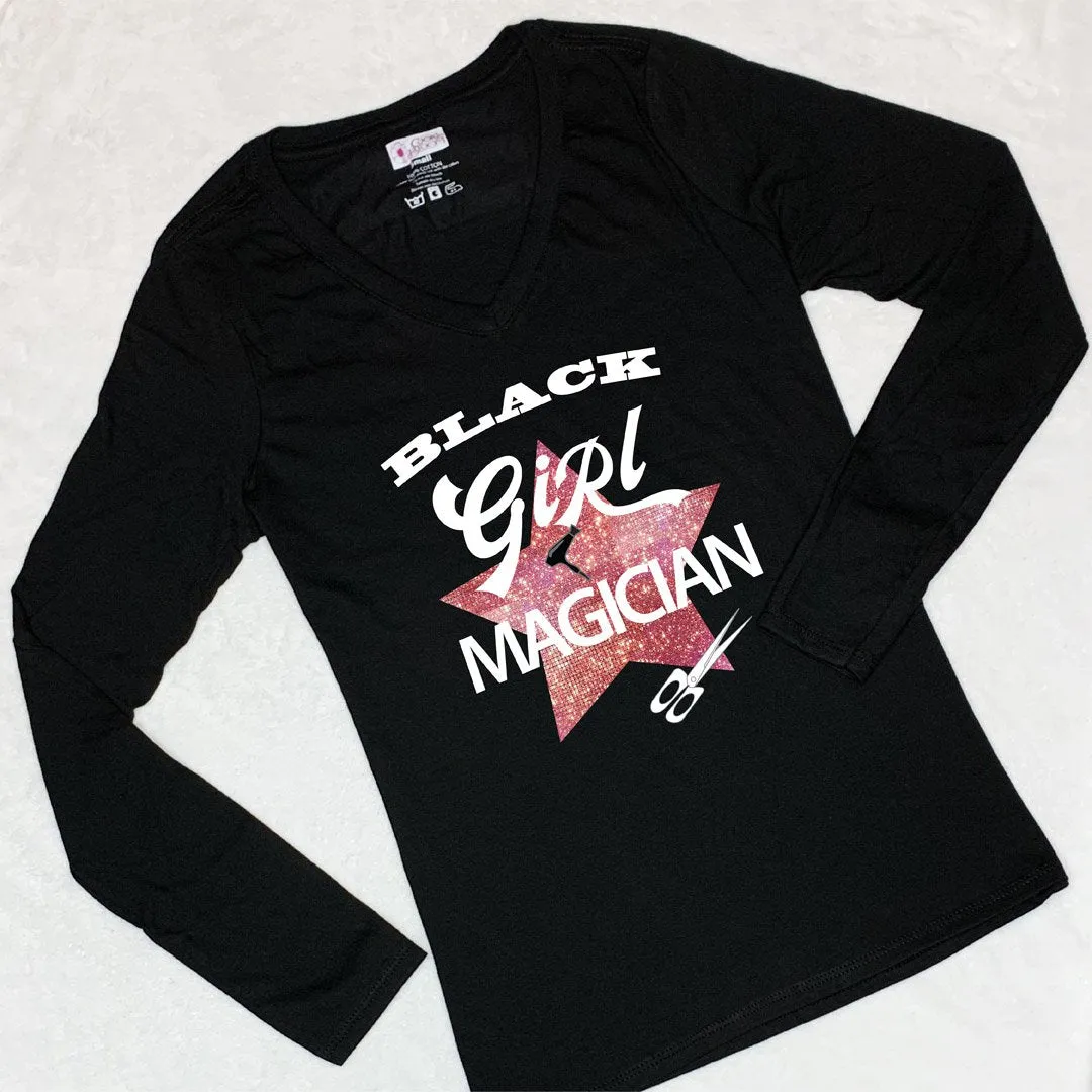 Black Girl Magician Long-Sleeve T-Shirt