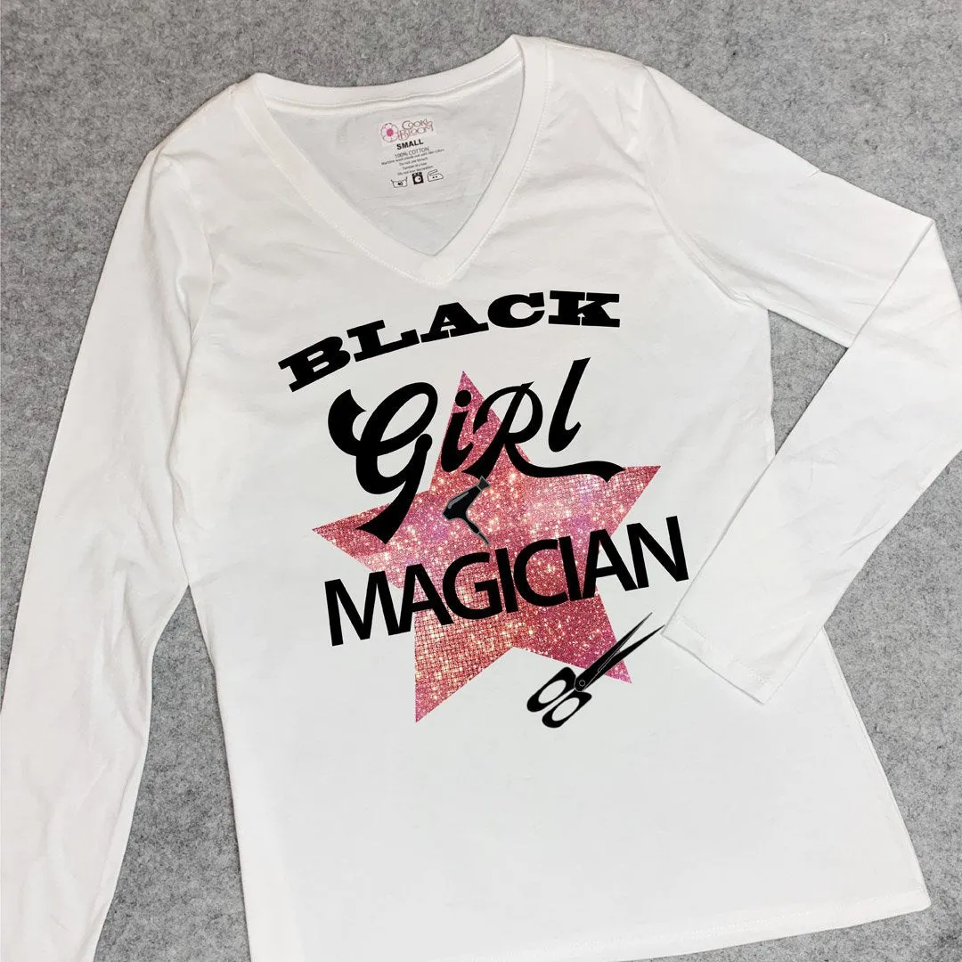 Black Girl Magician Long-Sleeve T-Shirt