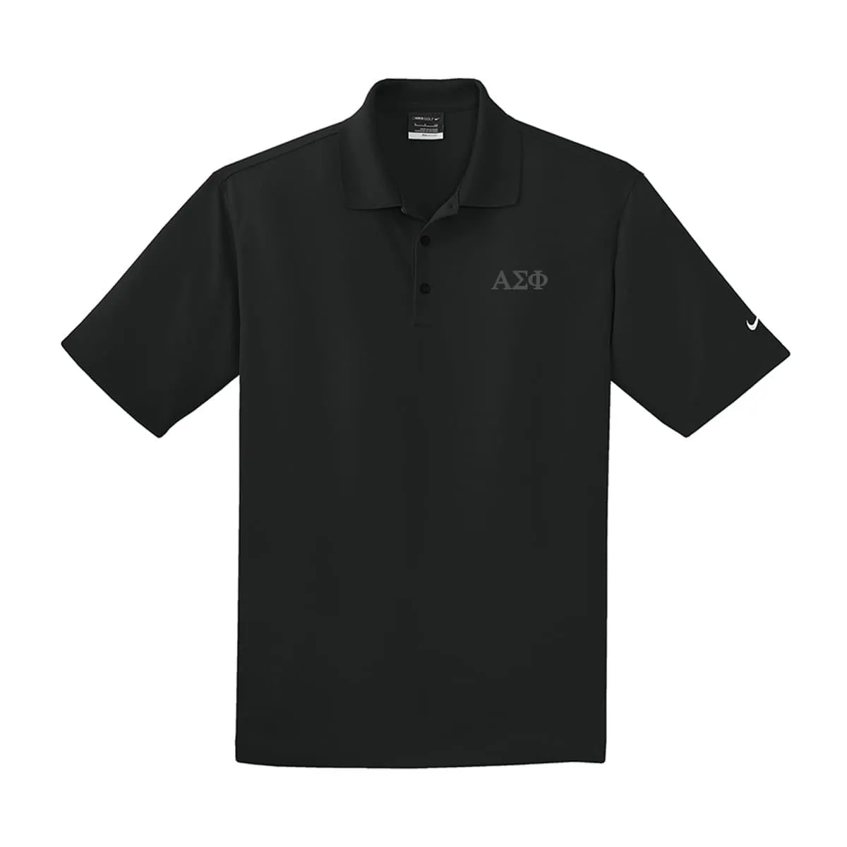 Black Nike Performance Polo