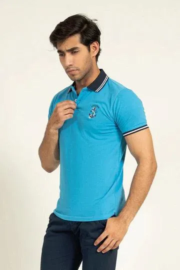 Blue Tipped Polo