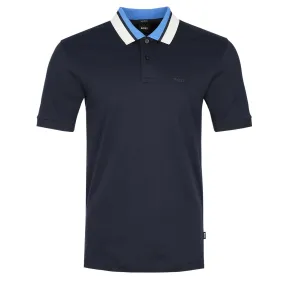 BOSS Parlay 173 Polo Shirt in Navy