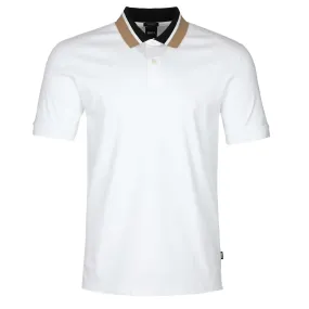 BOSS Parlay 173 Polo Shirt in White