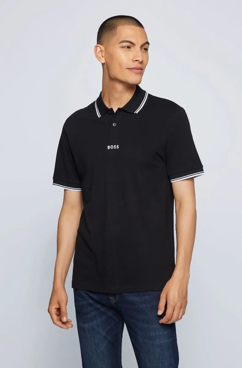 BOSS Pchup 1 Polo Shirt in Black