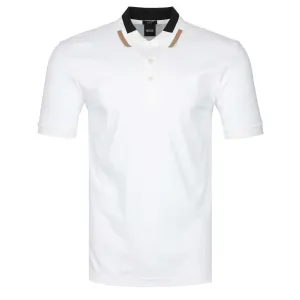 BOSS Phillipson 107 Polo Shirt in White