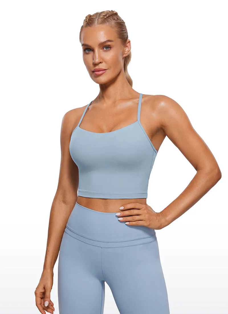 Butterluxe Y Back Built-in Bra Tanks