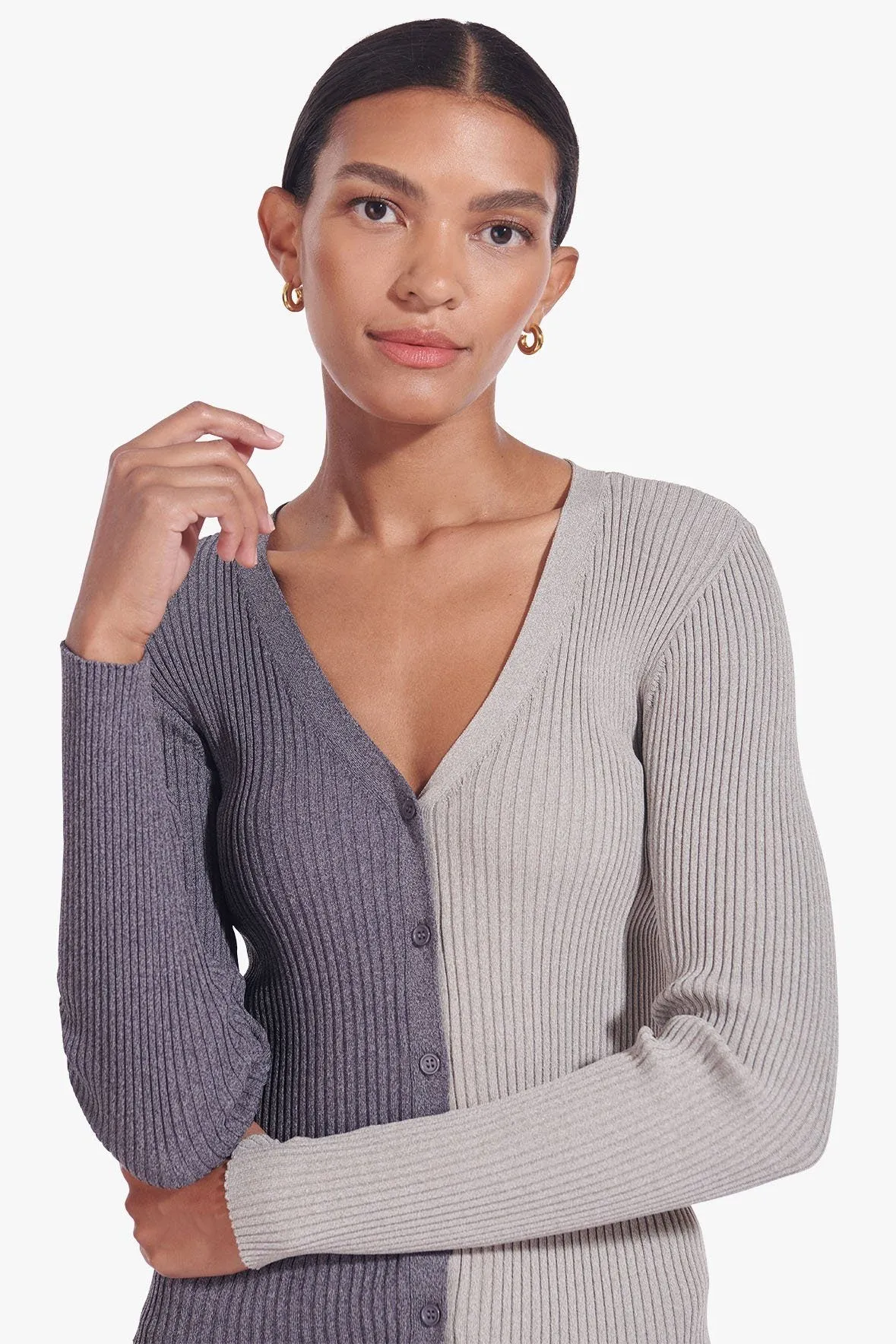 CARGO SWEATER | HEATHER GREY CHARCOAL