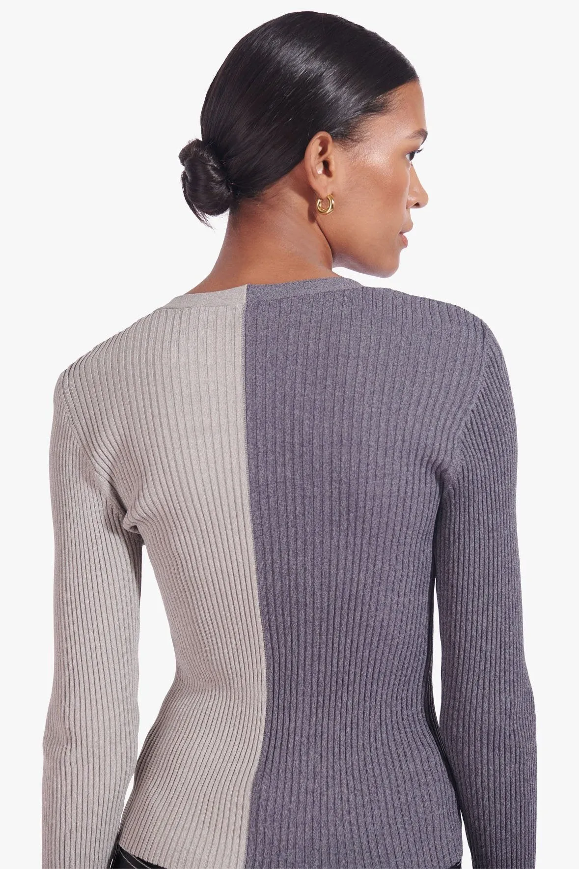 CARGO SWEATER | HEATHER GREY CHARCOAL