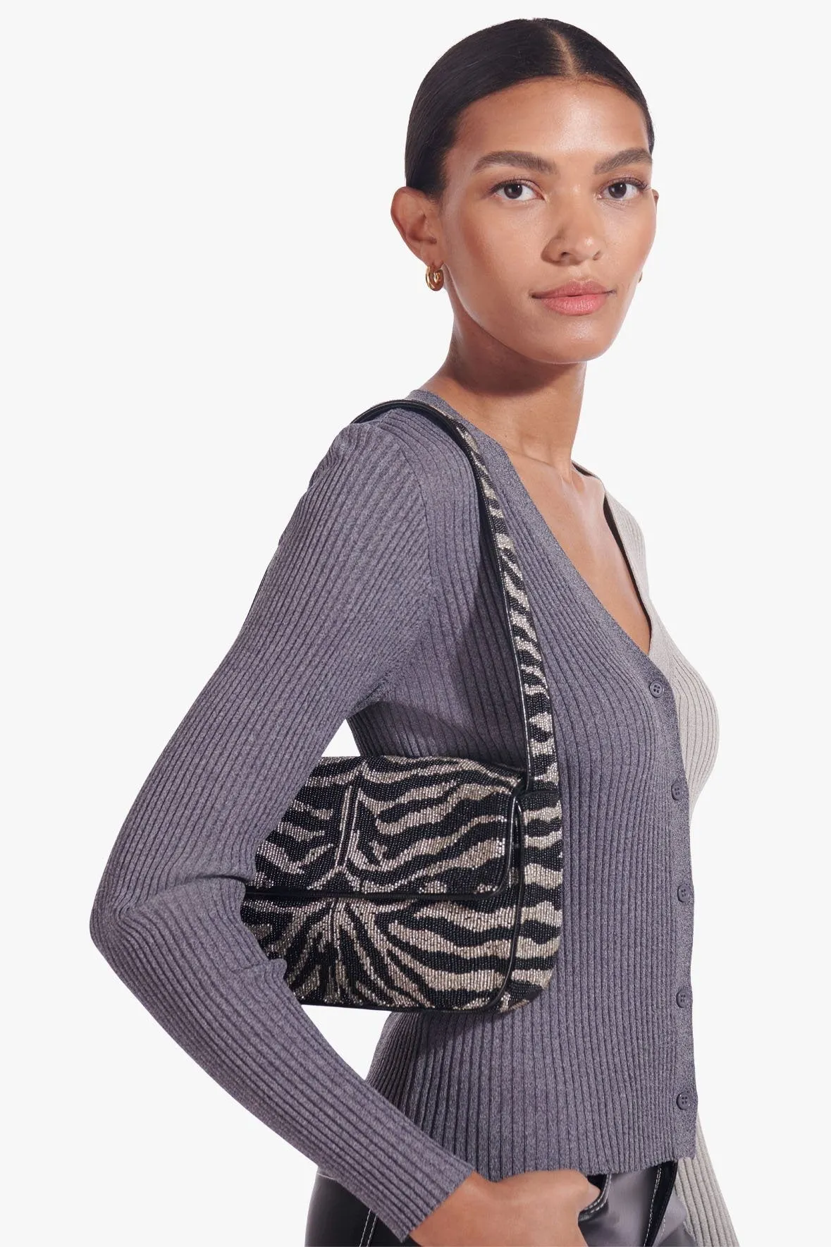 CARGO SWEATER | HEATHER GREY CHARCOAL