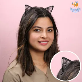 Cat Ears Knitted Head Band