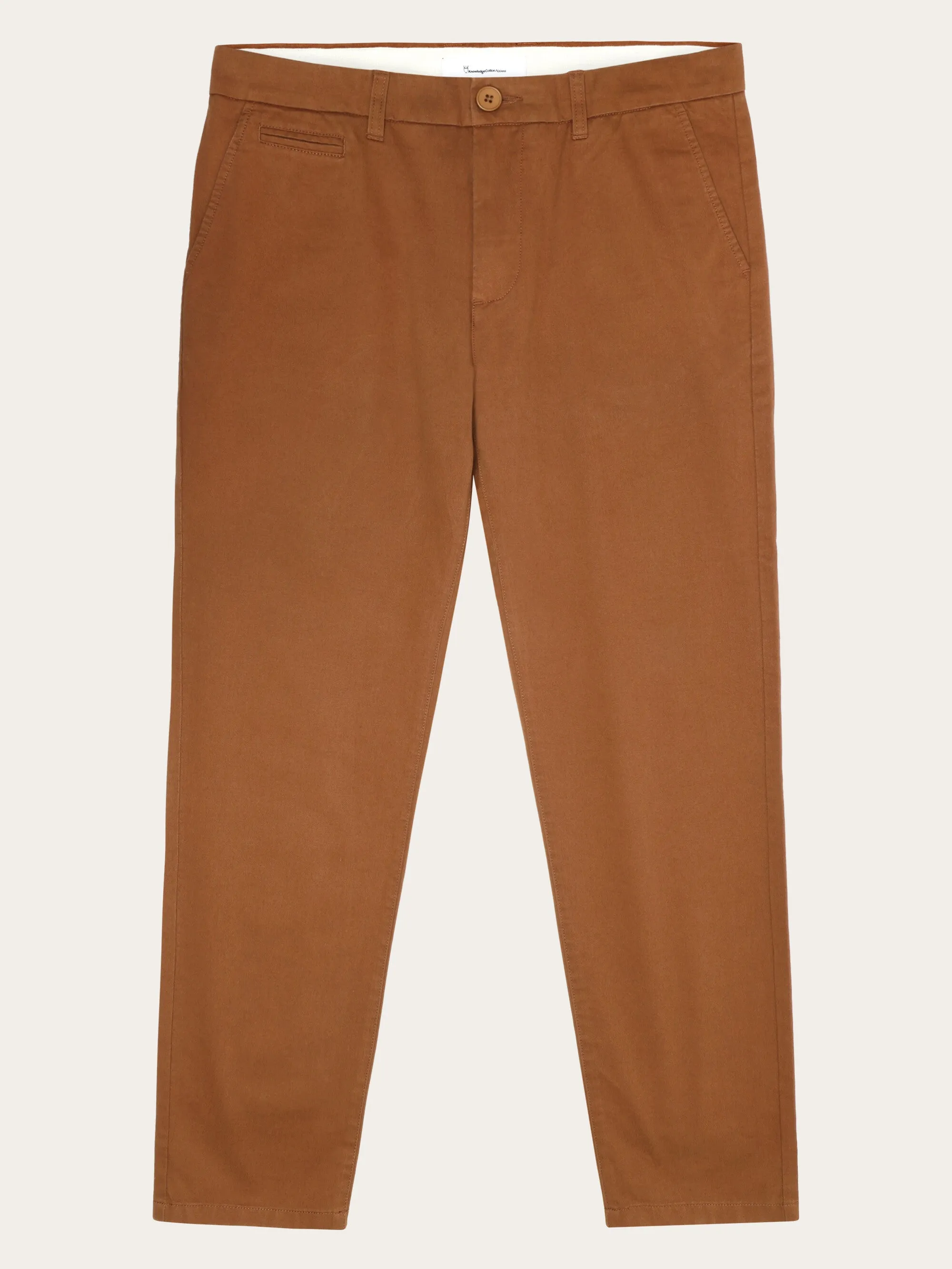 CHUCK regular twill chino pants - Dachshund