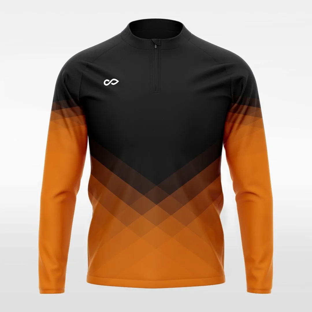 Continent - Customized Men's Sublimated 1/4 Zip Jacket