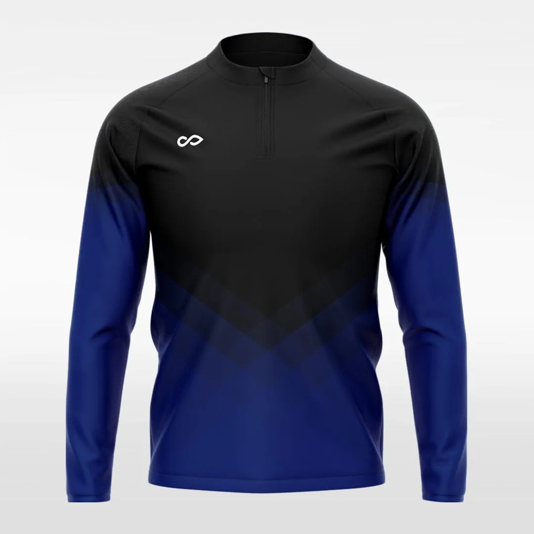 Continent - Customized Men's Sublimated 1/4 Zip Jacket