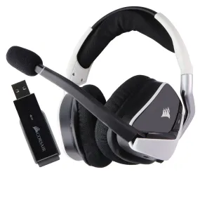 Corsair Void Elite RGB Wireless Gaming Headset - White