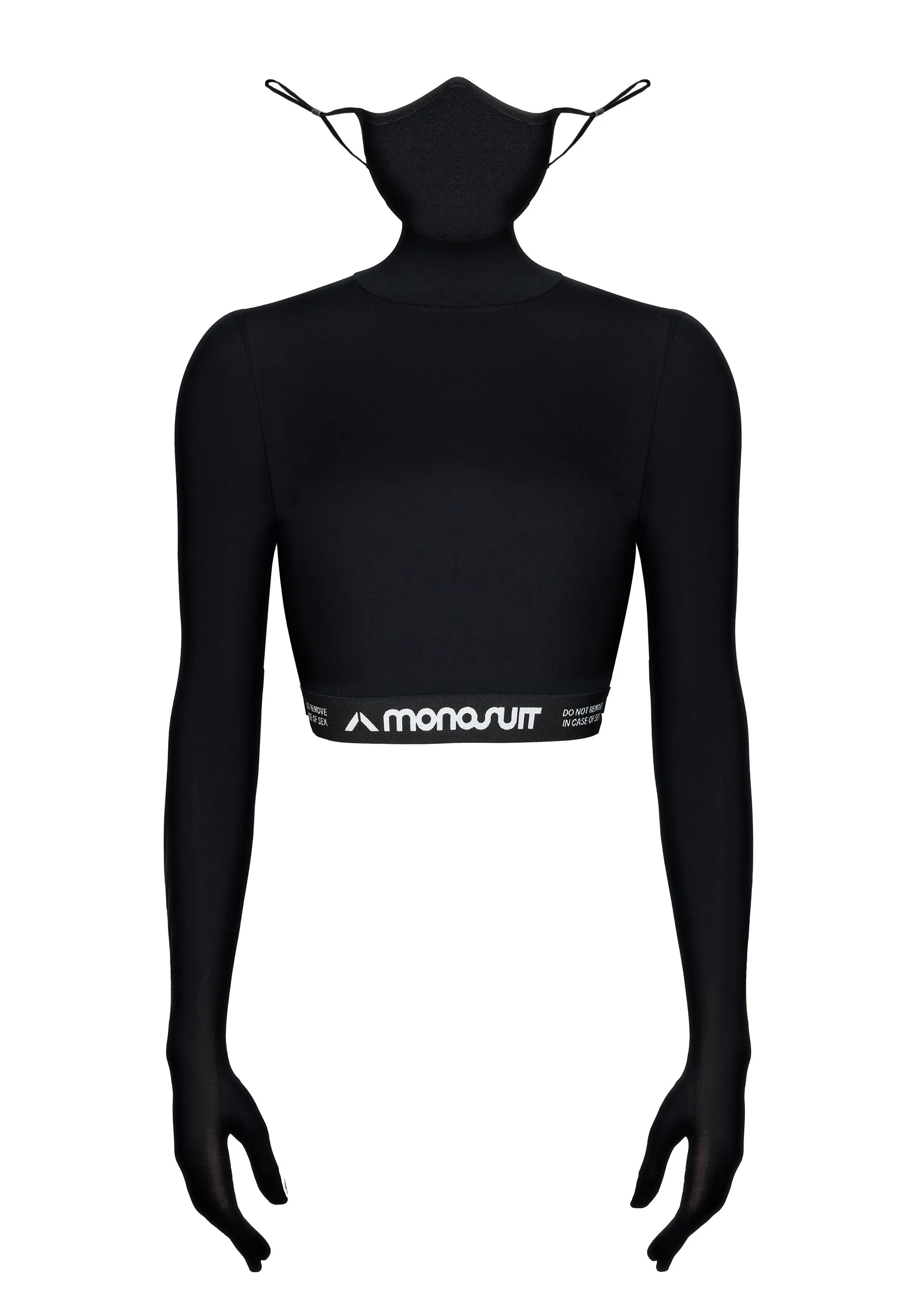 CROPTOP Mask Black