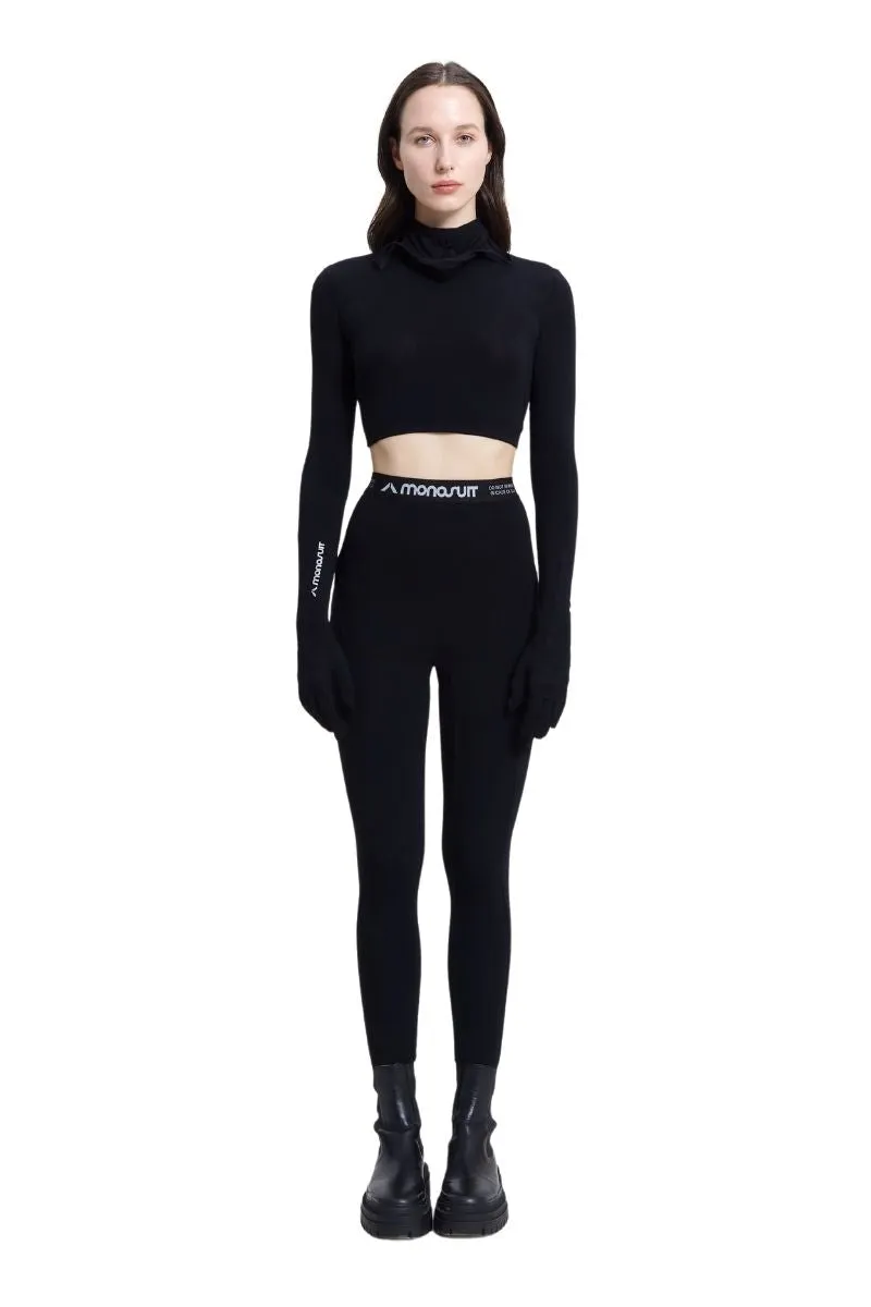 CROPTOP Mask Black