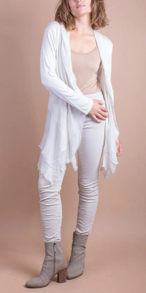 Cruda Silk Cardigan