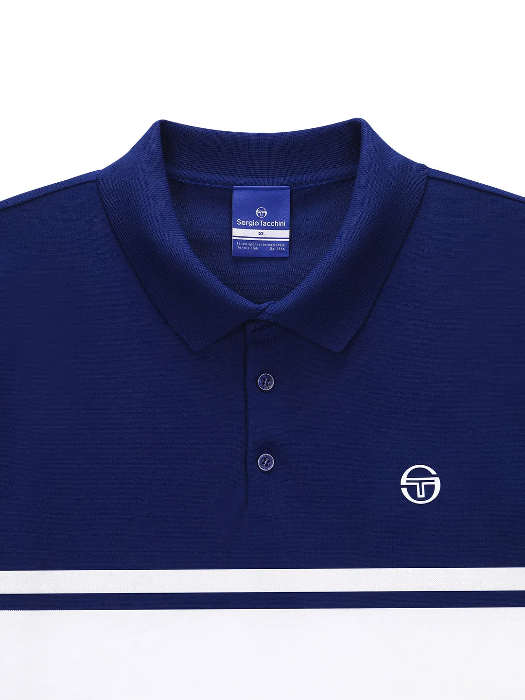 Damarindo Knit Polo- Navy