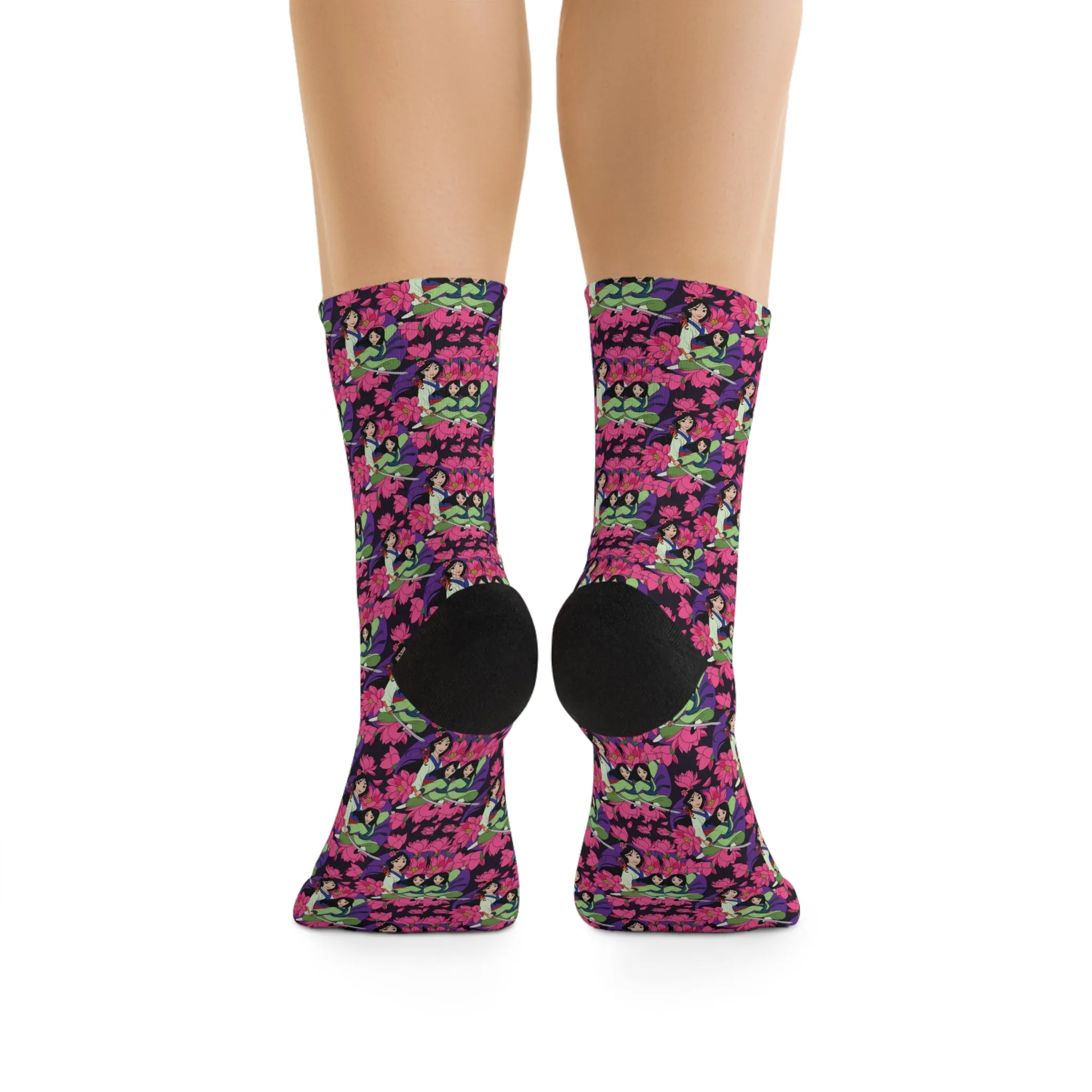 Disney Mulan Blooming Flowers Socks