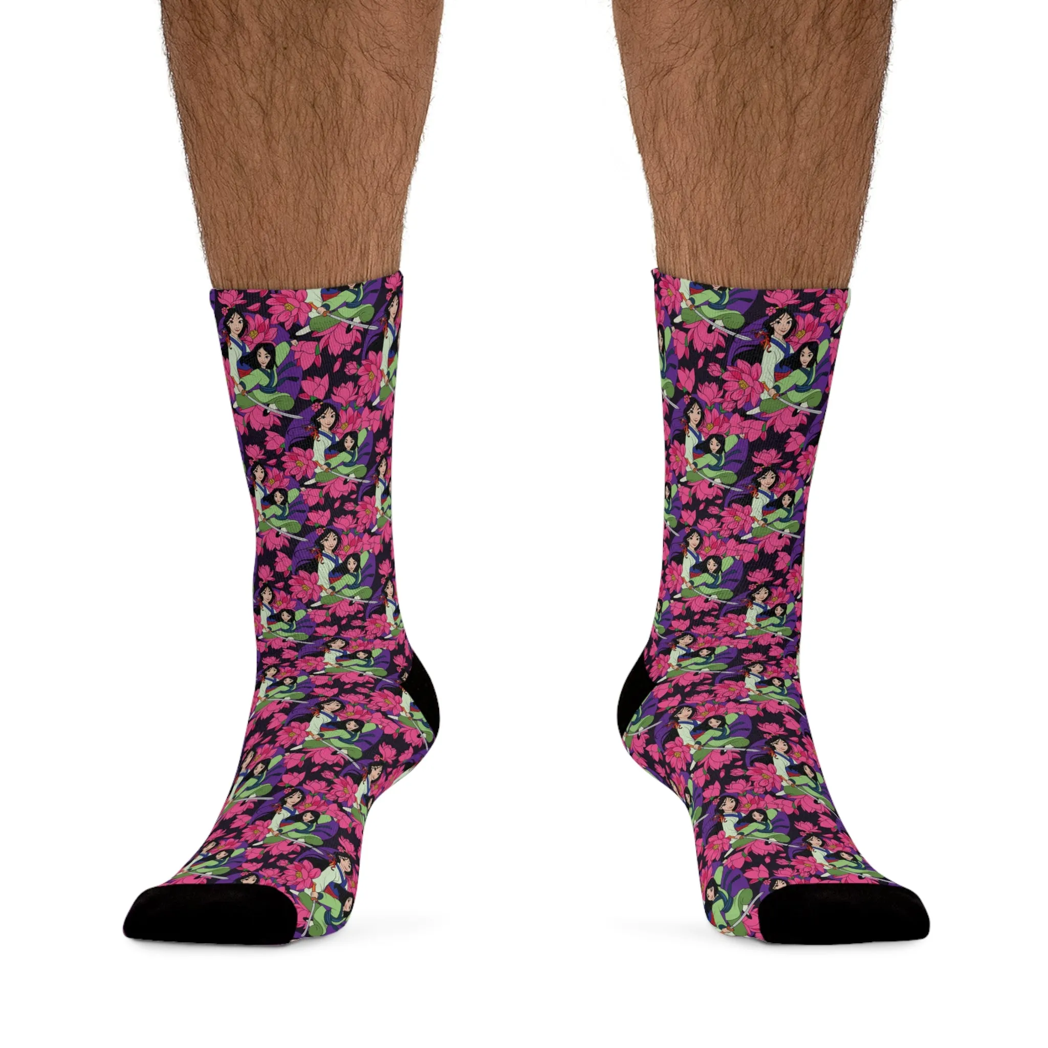 Disney Mulan Blooming Flowers Socks