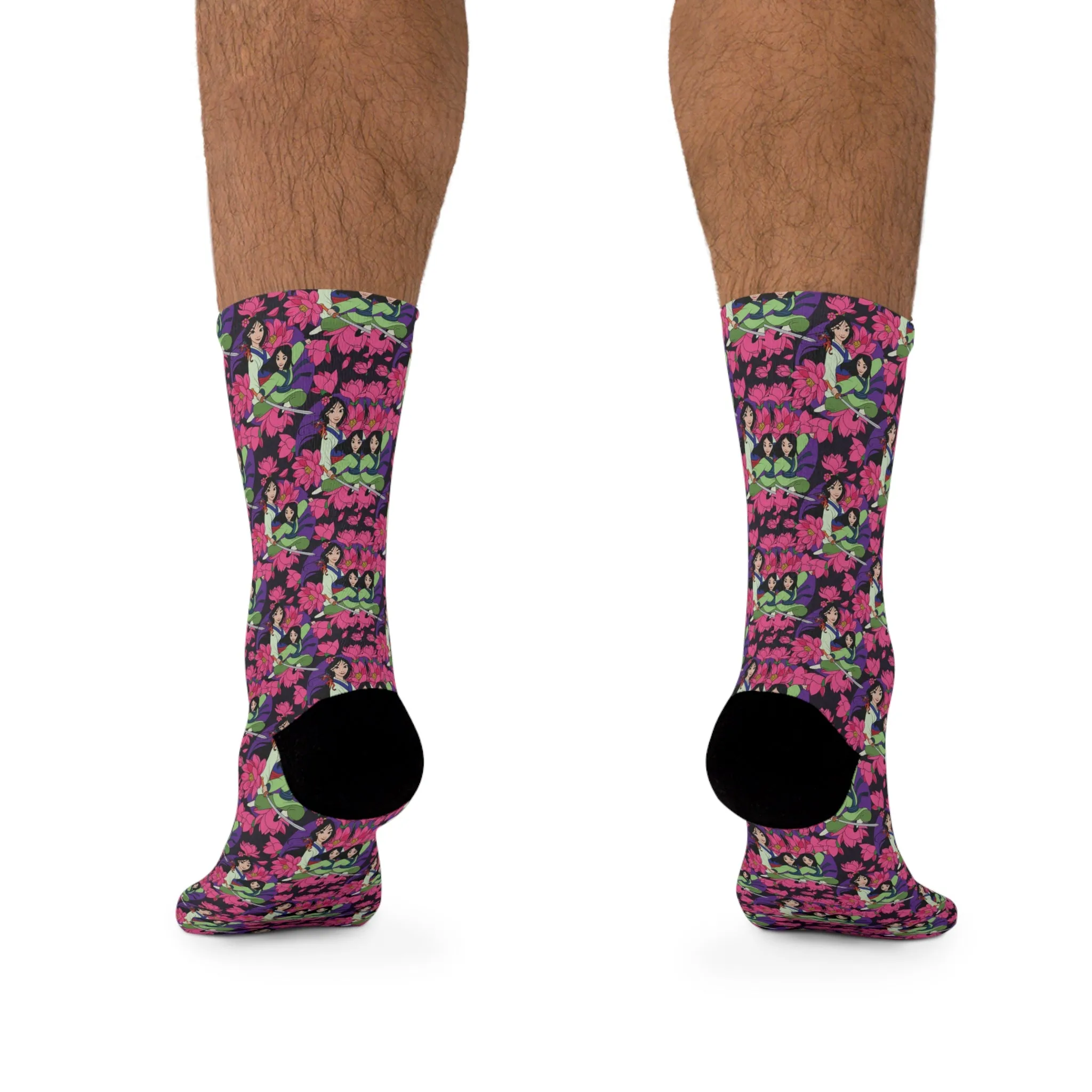 Disney Mulan Blooming Flowers Socks