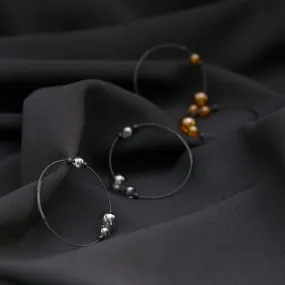 Eclipse Hoop Earrings