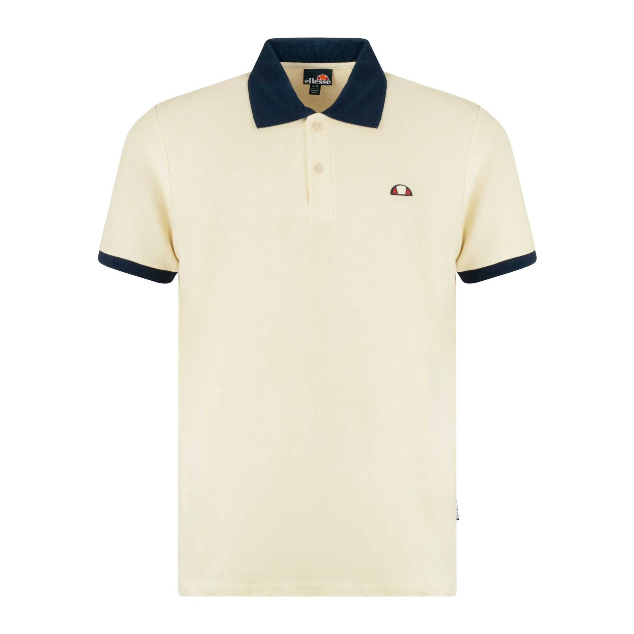 Ellesse Agoza Polo Shirt Beige