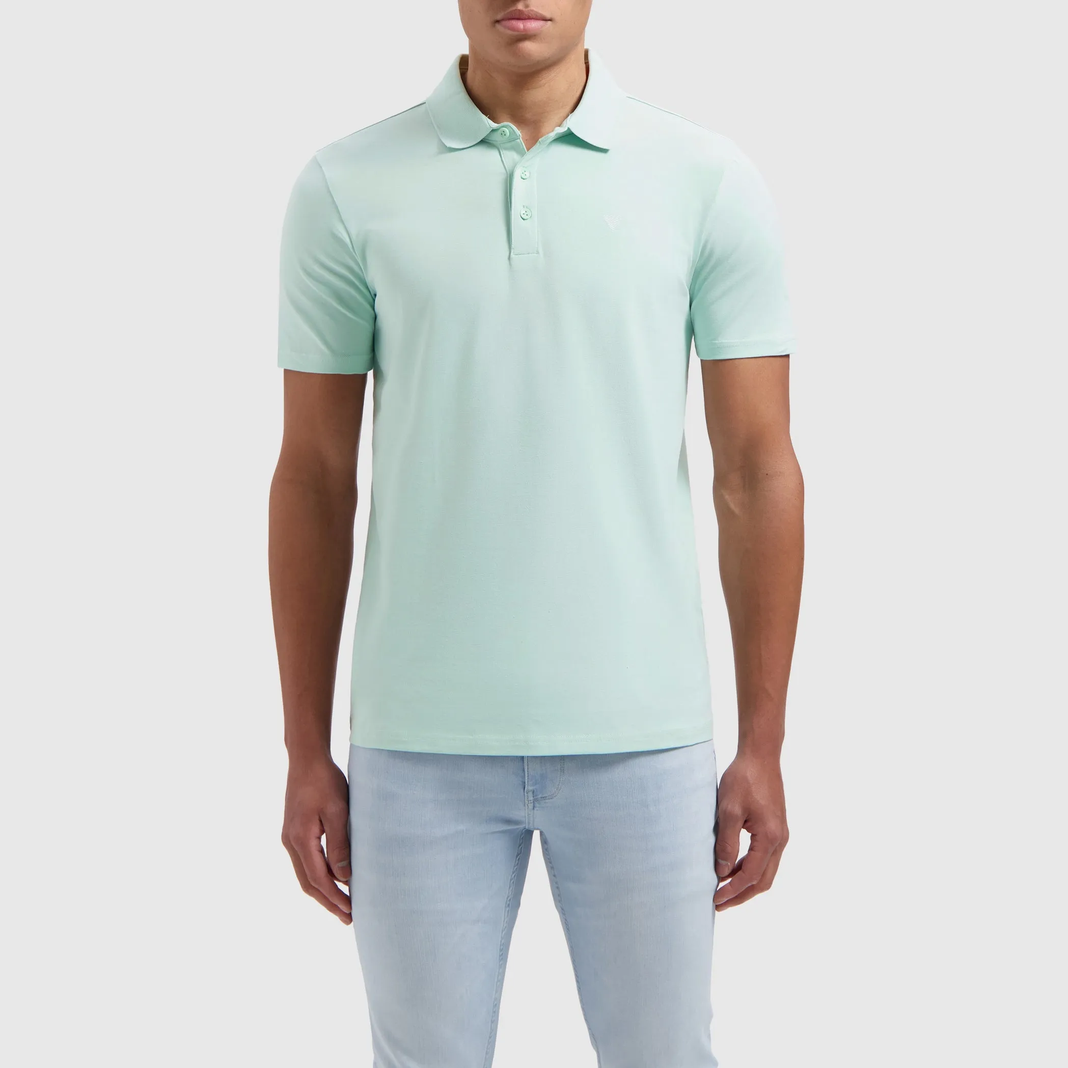 Essential Triangle Polo | Mint