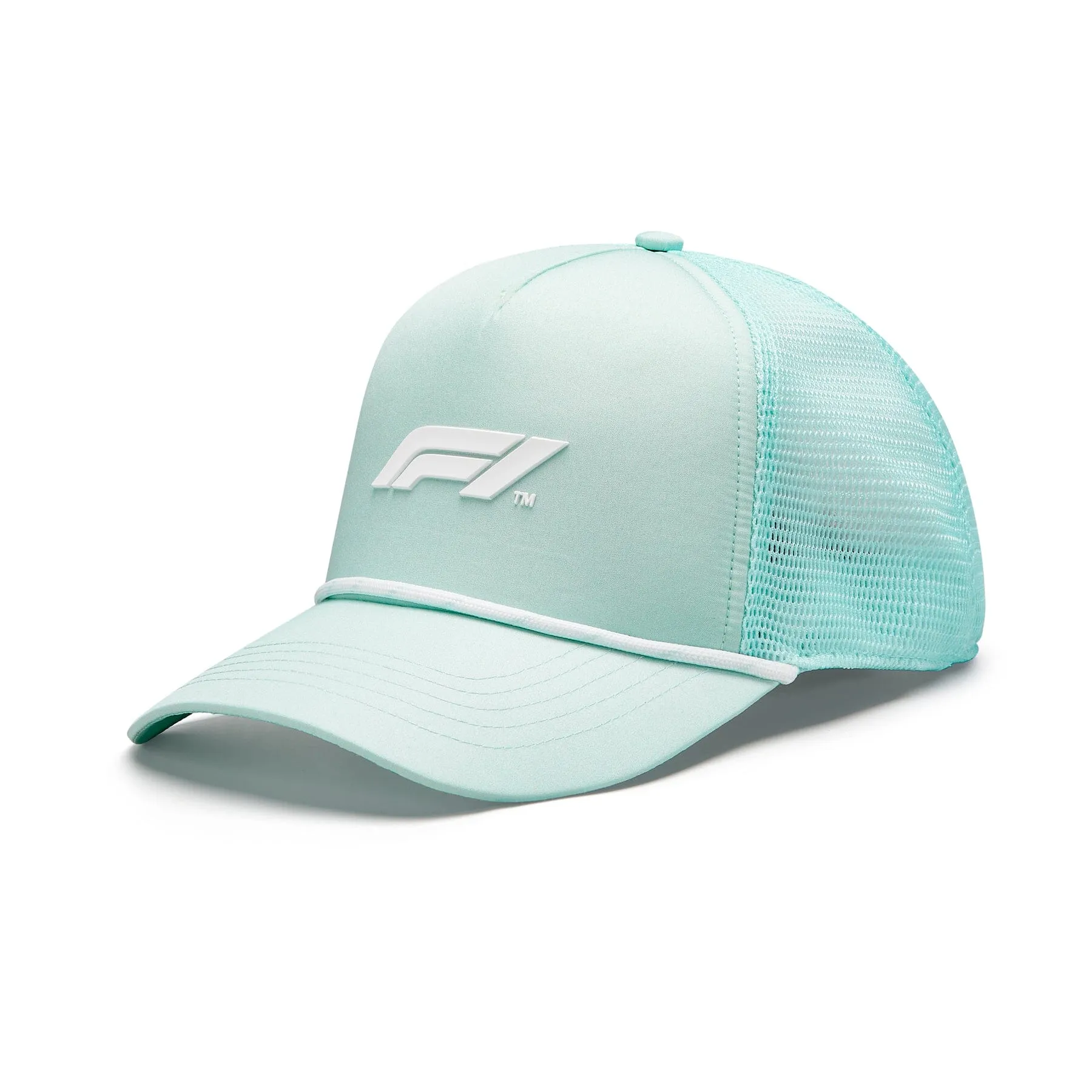 Formula 1 Tech Pastel Trucker Hat- Pink/Blue/Purple