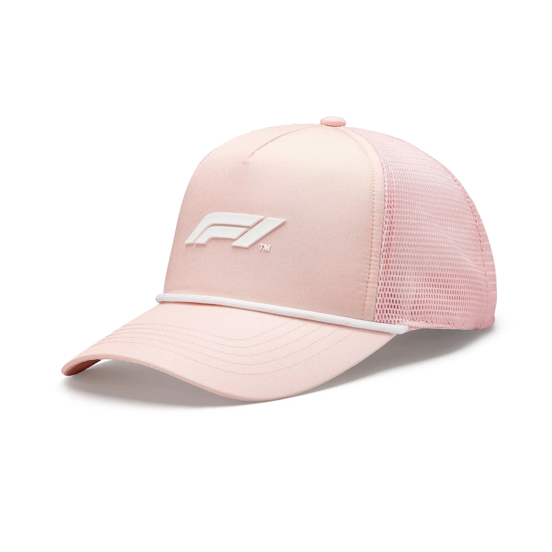 Formula 1 Tech Pastel Trucker Hat- Pink/Blue/Purple