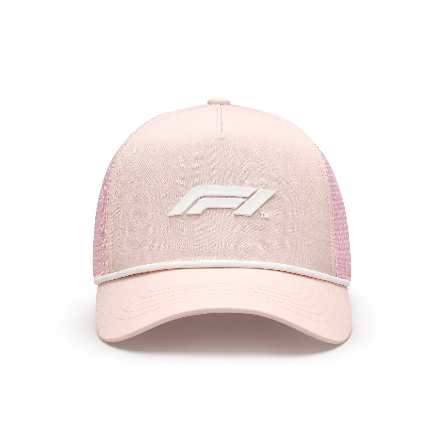 Formula 1 Tech Pastel Trucker Hat- Pink/Blue/Purple