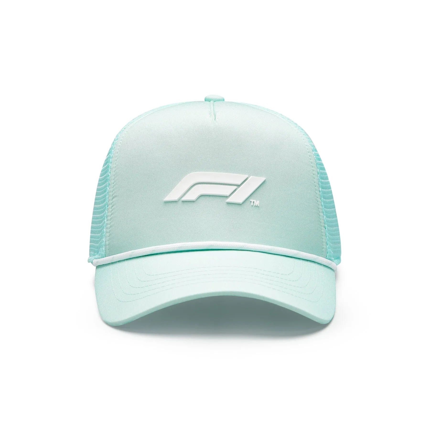 Formula 1 Tech Pastel Trucker Hat- Pink/Blue/Purple