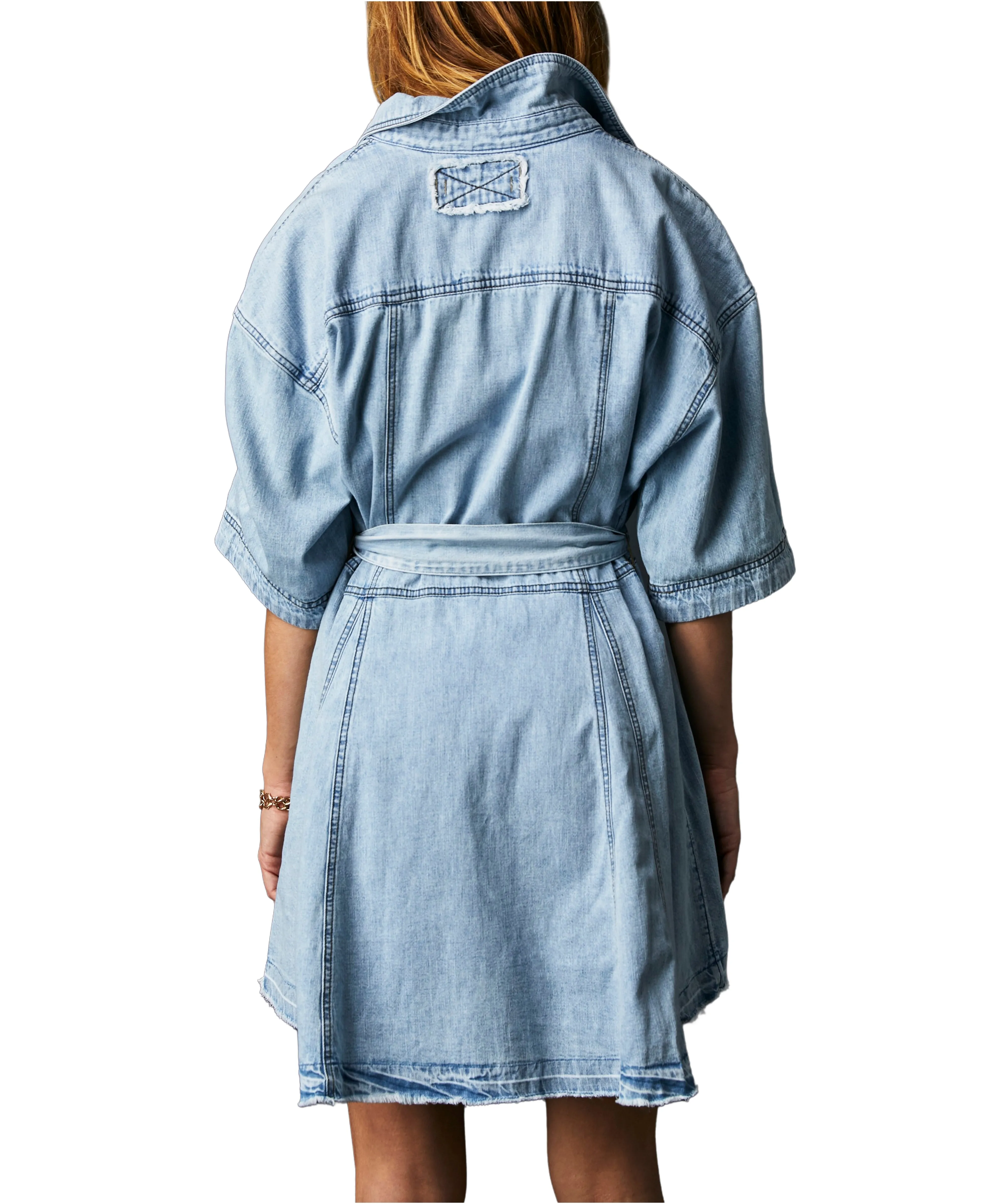 Free People Jenny Denim Tunic