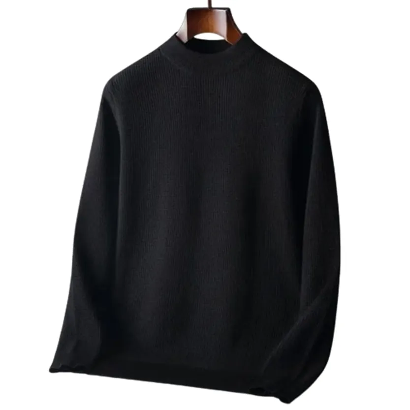 Funki Buys | Sweaters | Men's Thick Warm Turtleneck Pullover