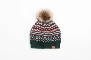 Ganz Pom Pom Holiday Knit Beanie